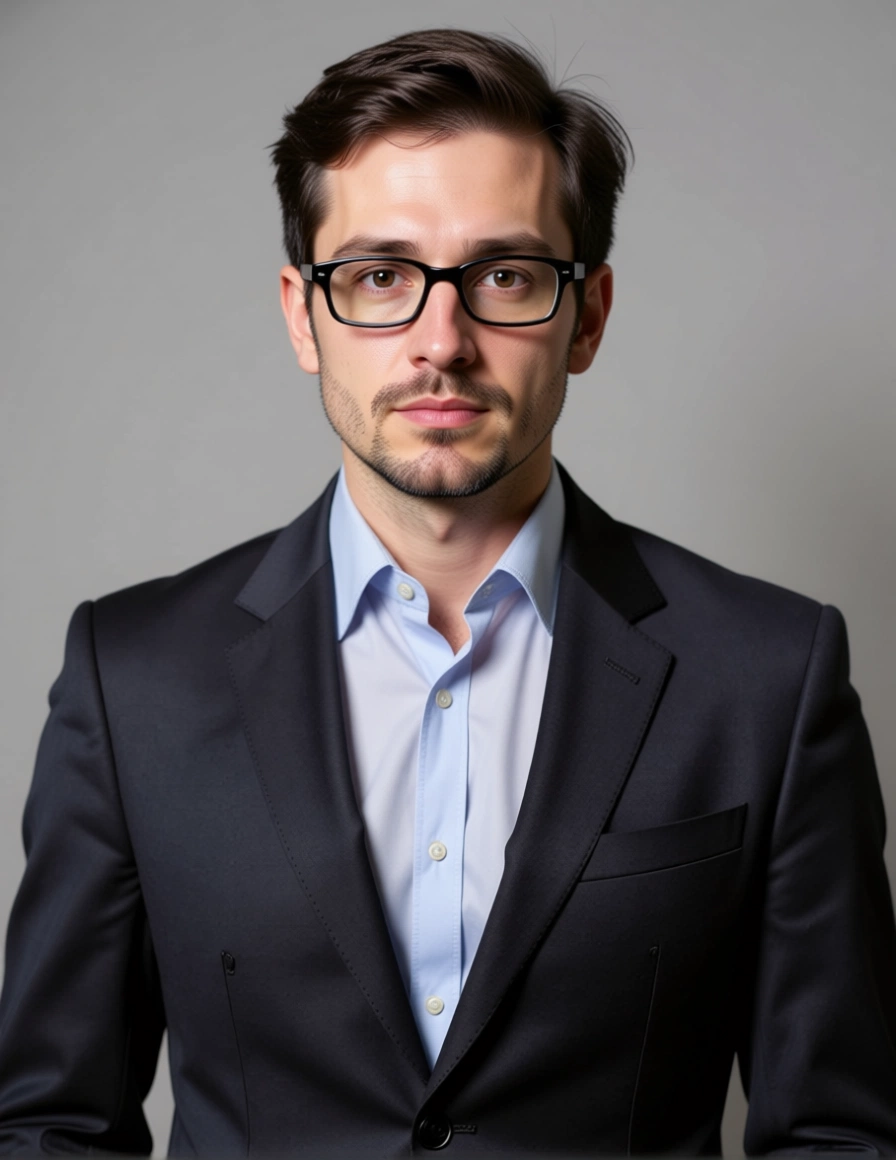 Anime character converted to a realistic studio headshot — Realista