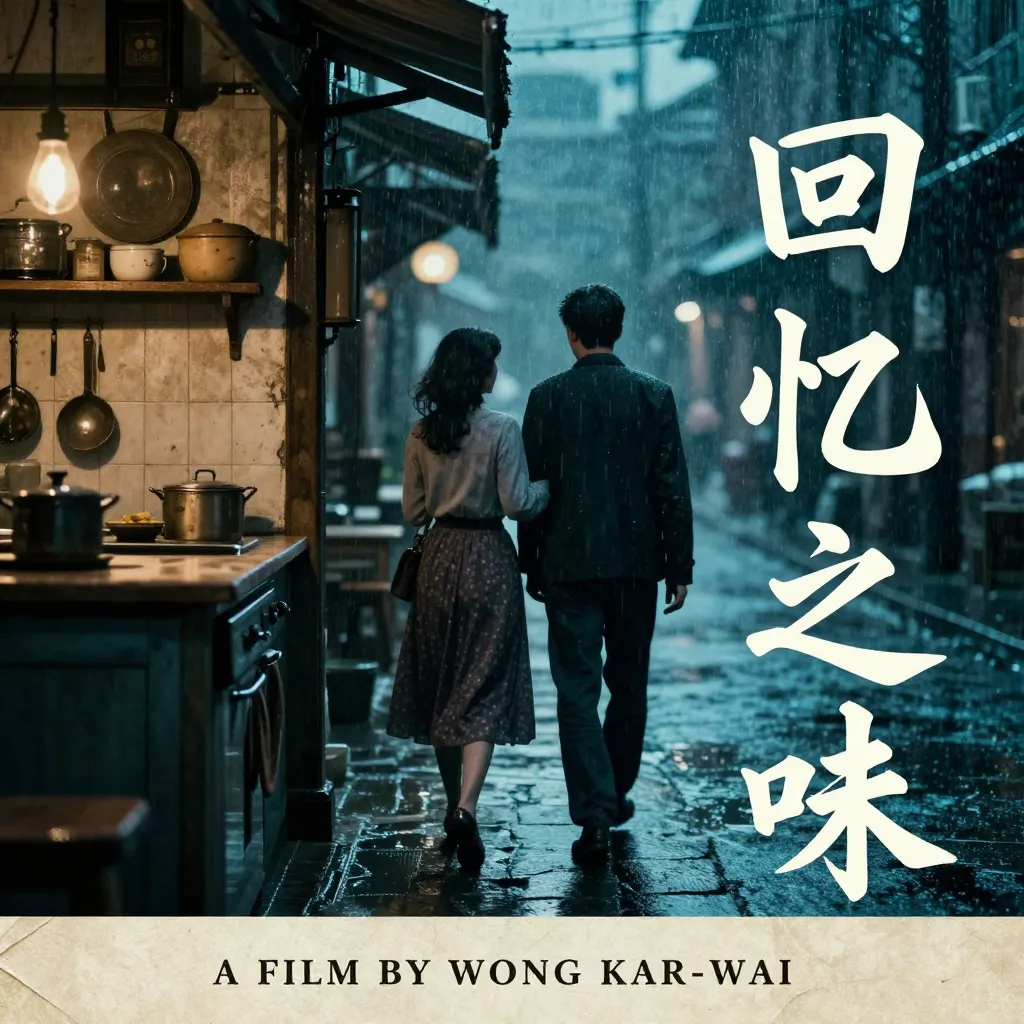 Vintage Movie Poster "The Taste of Memory"